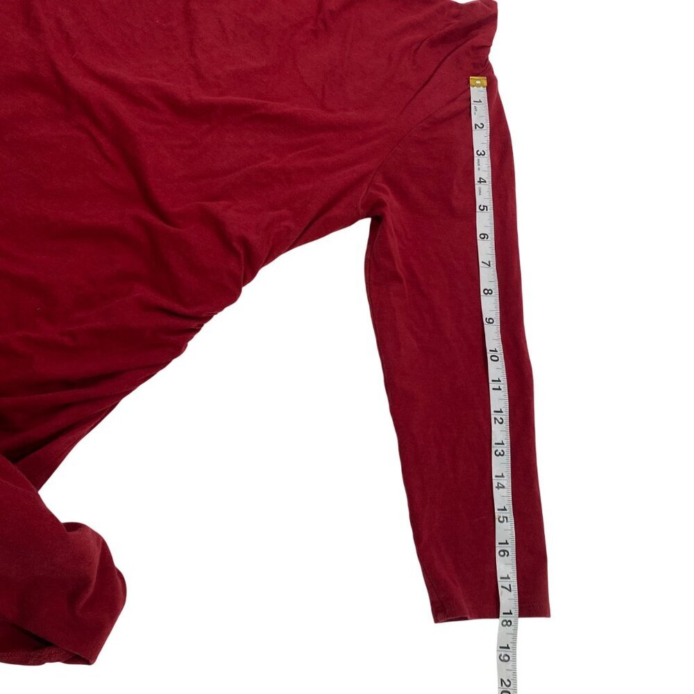 Patagonia seabreaks dress Asymmetrical Draped Neck 3/4 Sleeve Dress M Organic - Picture 10 of 10